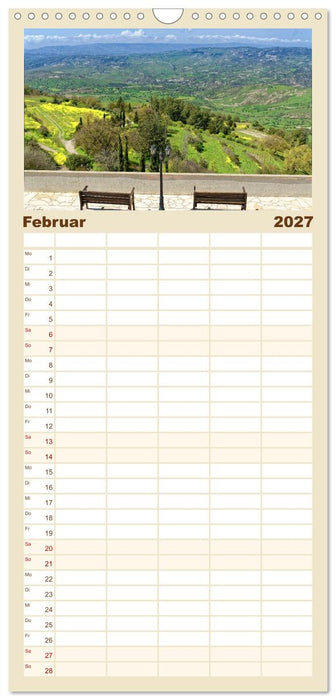Zauberhaftes Zypern (CALVENDO Familienplaner 2027)