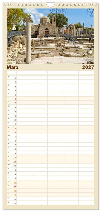Zauberhaftes Zypern (CALVENDO Familienplaner 2027)