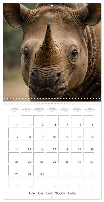 The last of this species (CALVENDO Monthly Calendar 2027)