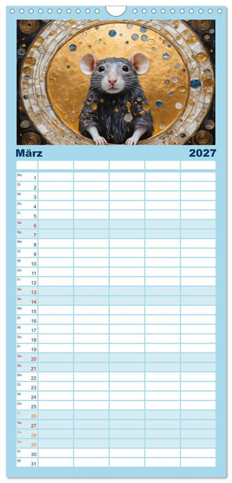Nächtliche Traumwelten (CALVENDO Familienplaner 2027)