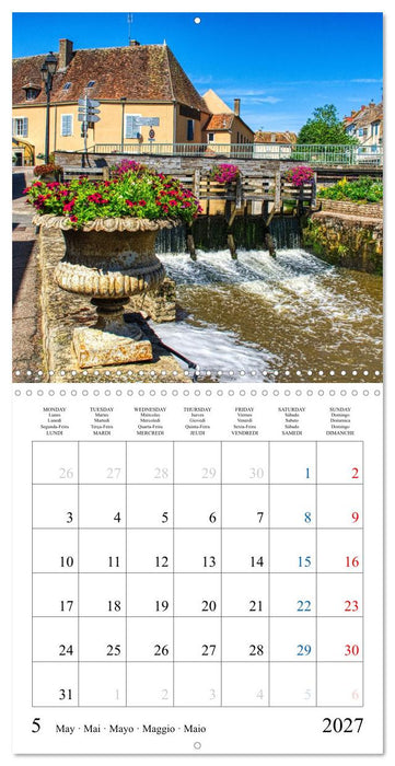 Medieval Times in France - Ancient Cities and Villages (CALVENDO Monthly Calendar 2027)