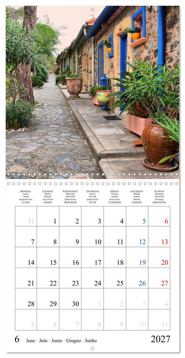 Medieval Times in France - Ancient Cities and Villages (CALVENDO Monthly Calendar 2027)