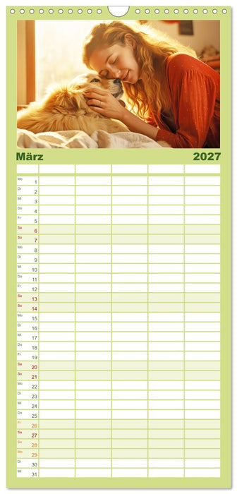 Emotionale Freundschaft (CALVENDO Familienplaner 2027)