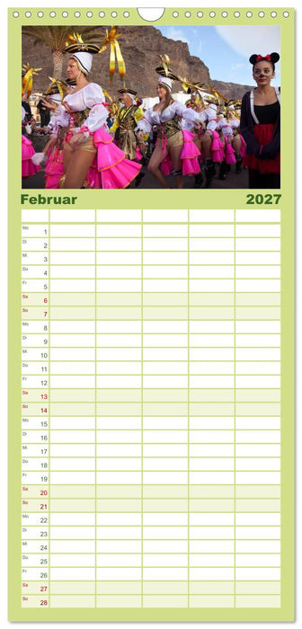 Kanarische Inseln: La Gomera (CALVENDO Familienplaner 2027)