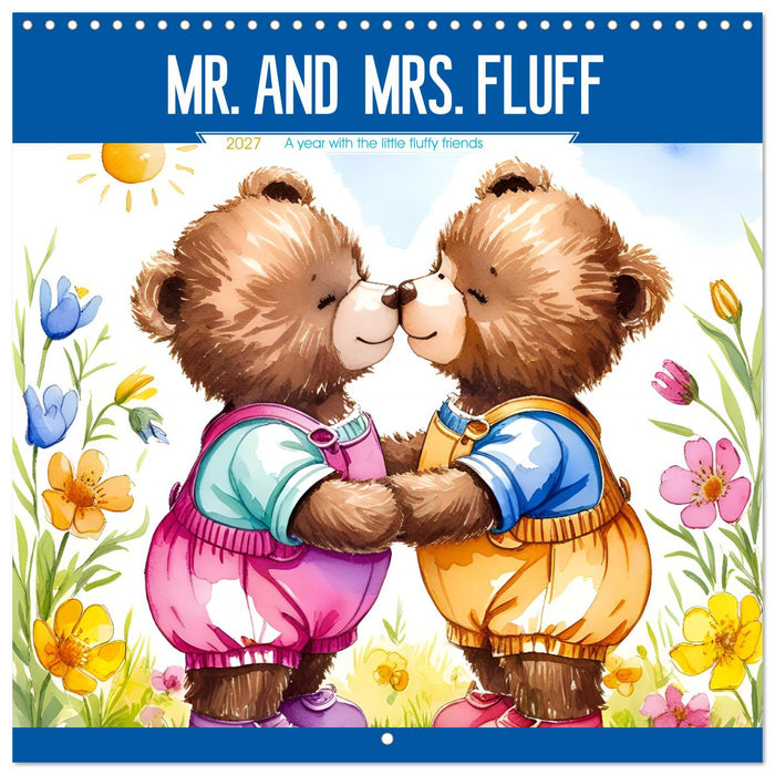 Mr. and Mrs. Fluff (CALVENDO Monthly Calendar 2027)