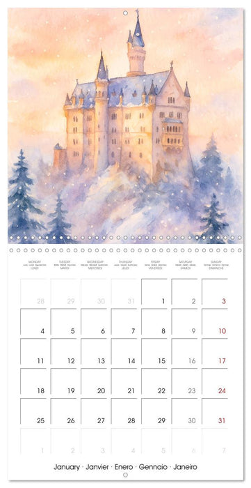 Timeless Castles (CALVENDO Monthly Calendar 2027)