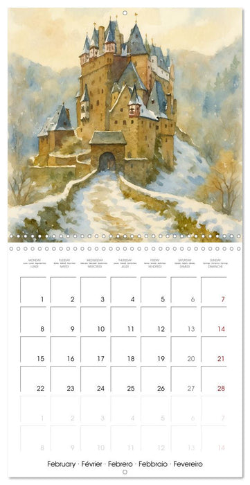 Timeless Castles (CALVENDO Monthly Calendar 2027)