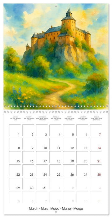Timeless Castles (CALVENDO Monthly Calendar 2027)