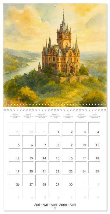 Timeless Castles (CALVENDO Monthly Calendar 2027)
