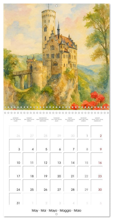 Timeless Castles (CALVENDO Monthly Calendar 2027)