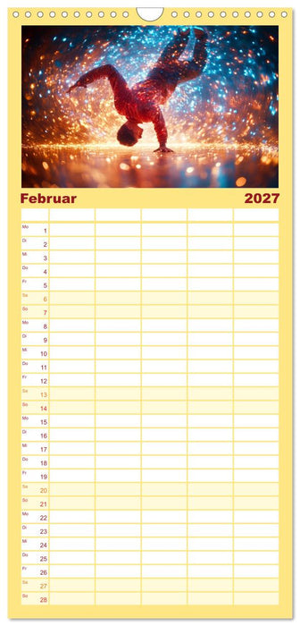 BREAKING Cooler Tanz und krasse Moves (CALVENDO Familienplaner 2027)