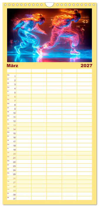 BREAKING Cooler Tanz und krasse Moves (CALVENDO Familienplaner 2027)