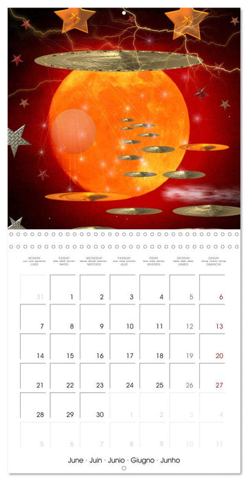 ACTIVE GALAXIES (CALVENDO Monthly Calendar 2027)