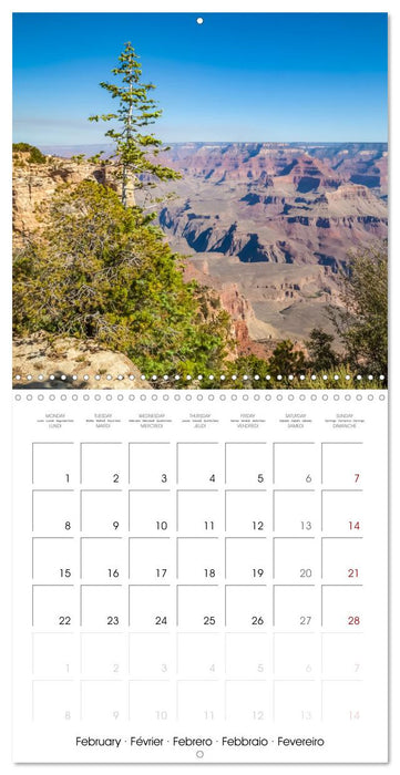 AMERICAN SOUTHWEST Stunning scenery (CALVENDO Monthly Calendar 2027)