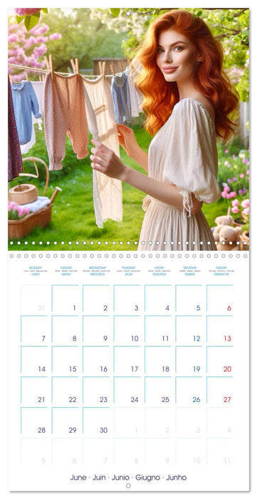 Tradwives (CALVENDO Monthly Calendar 2027)