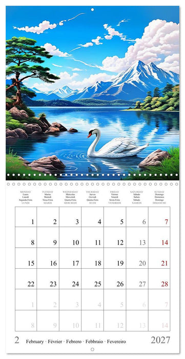 Japan - Magical Landscapes (CALVENDO Monthly Calendar 2027)