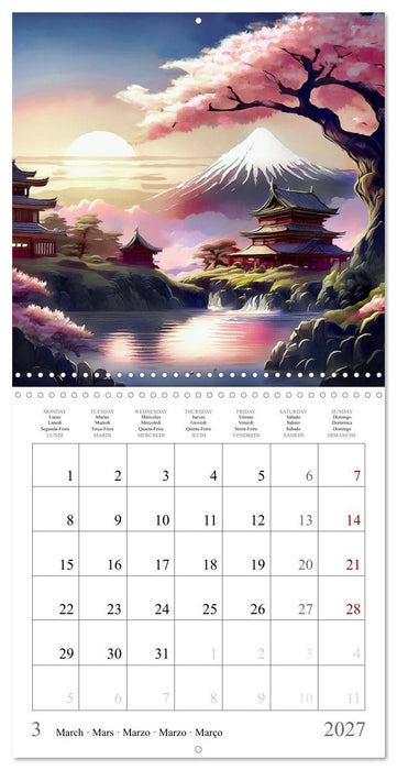 Japan - Magical Landscapes (CALVENDO Monthly Calendar 2027)
