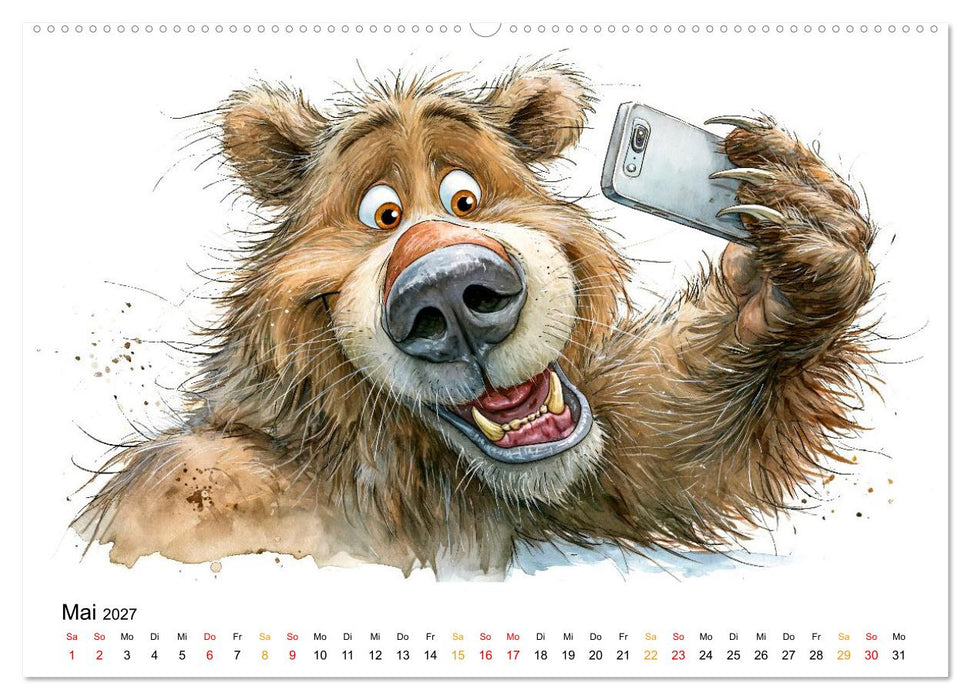 Tieralarm - Fell, Fun & Firlefanz (CALVENDO Premium Wandkalender 2027)
