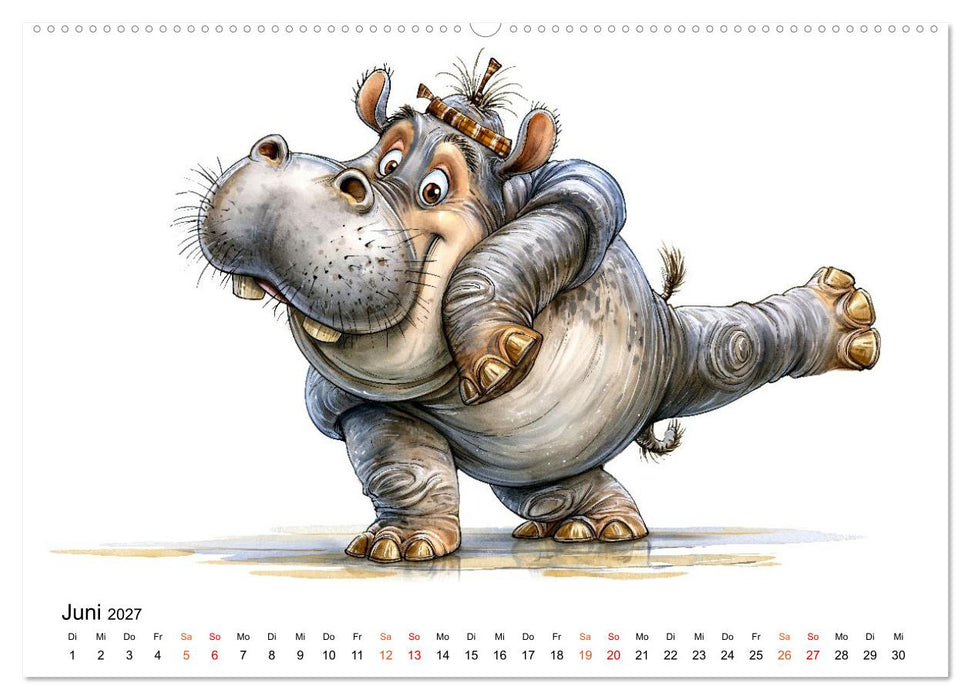 Tieralarm - Fell, Fun & Firlefanz (CALVENDO Premium Wandkalender 2027)