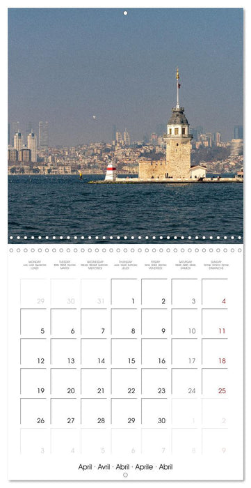 Turkey - Istanbul (CALVENDO Monthly Calendar 2027)