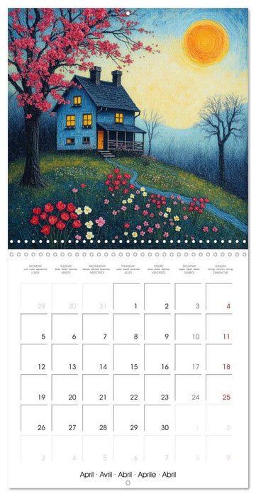 Nature Charme Rustique (CALVENDO Calendrier mensuel 2027)