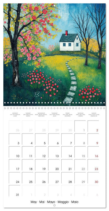 Nature Charme Rustique (CALVENDO Calendrier mensuel 2027)