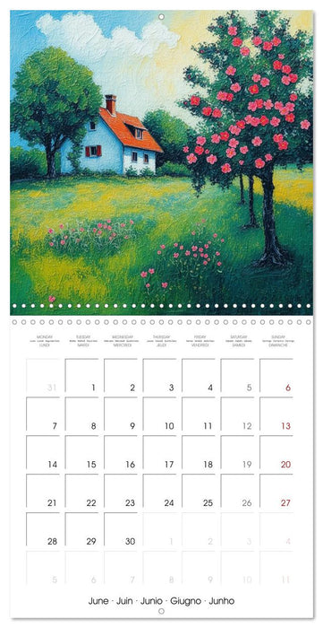 Nature Charme Rustique (CALVENDO Calendrier mensuel 2027)