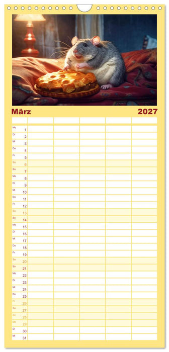 Der tierisch lustige Abnehmkalender (CALVENDO Familienplaner 2027)