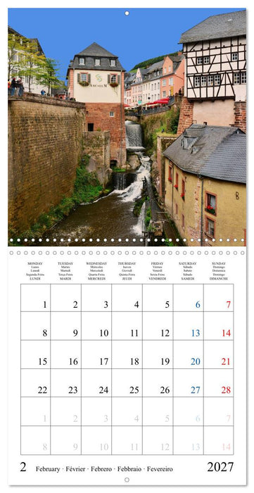 Worth a Visit - Romantic Cities in Germany (CALVENDO Monthly Calendar 2027)