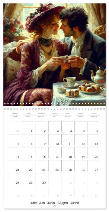 Teatime for two (CALVENDO Monthly Calendar 2027)