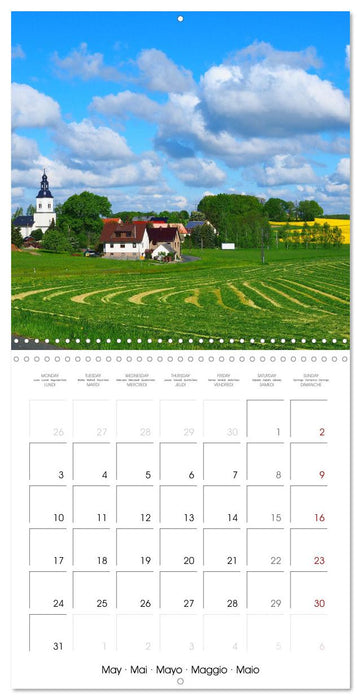 Saxony's rural idyll (CALVENDO Monthly Calendar 2027)