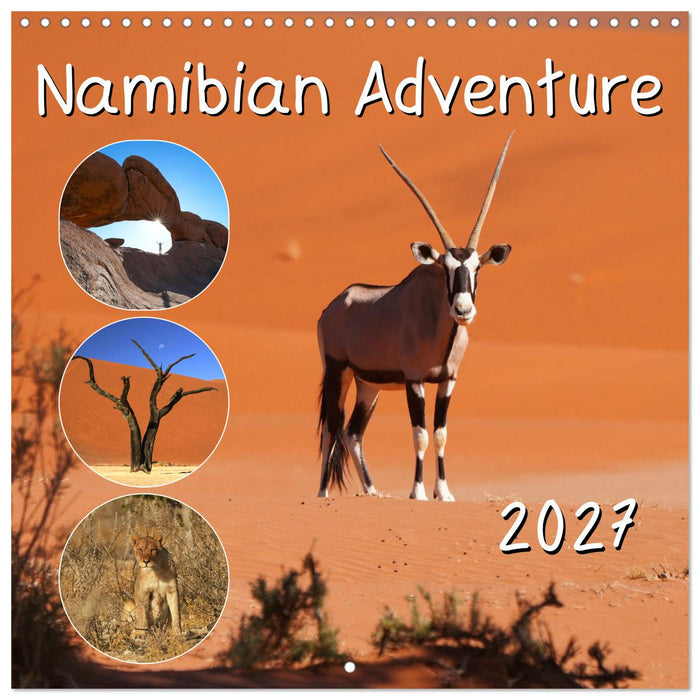 Namibian Adventure (CALVENDO Monthly Calendar 2027)