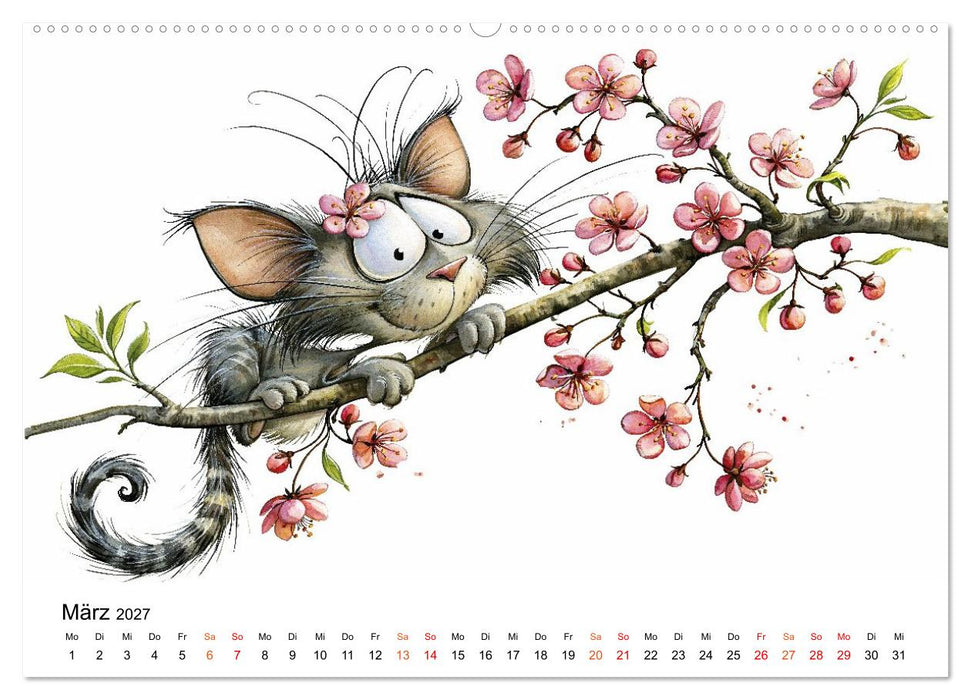 Tieralarm - Fell, Fun & Firlefanz (CALVENDO Wandkalender 2027)