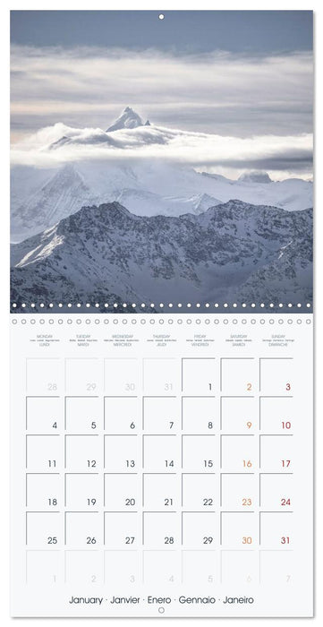 The Alps - A Year in the Mountains (CALVENDO Monthly Calendar 2027)
