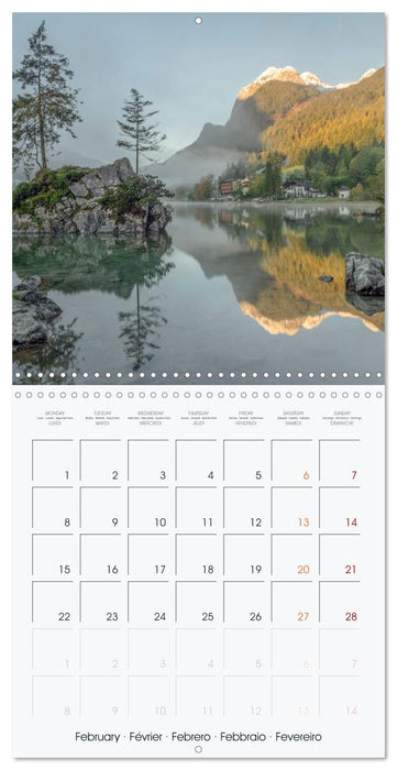 The Alps - A Year in the Mountains (CALVENDO Monthly Calendar 2027)