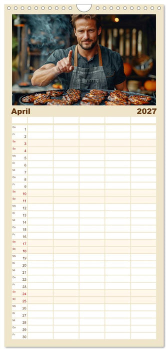 Lieblingshobby Grillen (CALVENDO Familienplaner 2027)