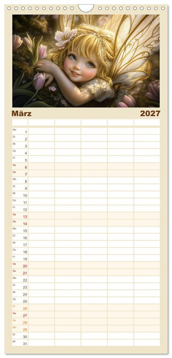 Feenstaub und Kinderlachen (CALVENDO Familienplaner 2027)