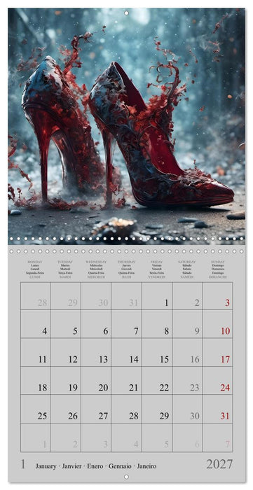 Enchanted by high heels - For shoe lovers (CALVENDO Monthly Calendar 2027)