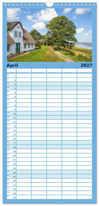 Sylt süchtig (CALVENDO Familienplaner 2027)