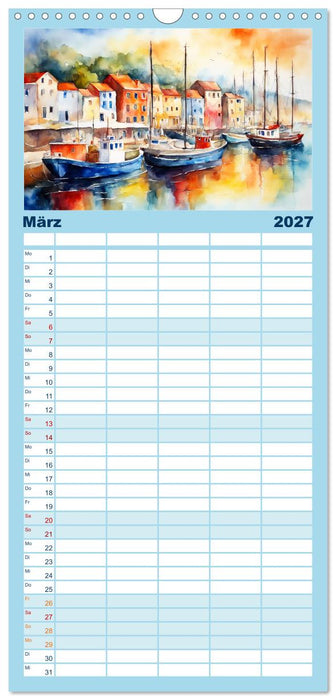 Facetten des Meeres (CALVENDO Familienplaner 2027)