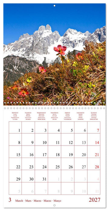 Seasons of the Salzburg Valley (CALVENDO Monthly Calendar 2027)