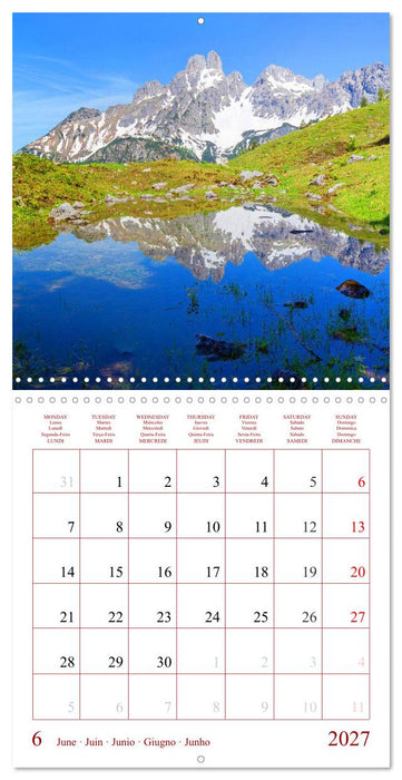 Seasons of the Salzburg Valley (CALVENDO Monthly Calendar 2027)