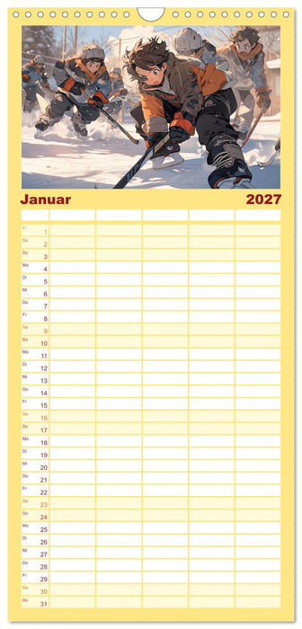 Der Jungen-Kalender (CALVENDO Familienplaner 2027)