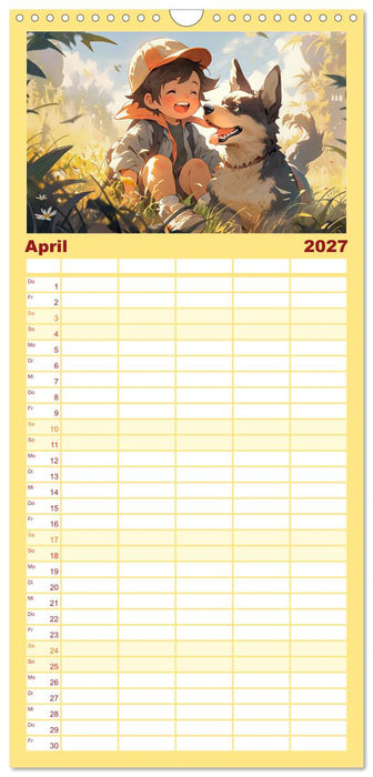 Der Jungen-Kalender (CALVENDO Familienplaner 2027)