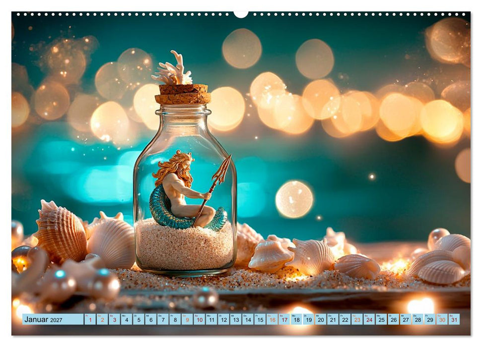 Flaschenpost aus dem Zaubermeer (CALVENDO Wandkalender 2027)