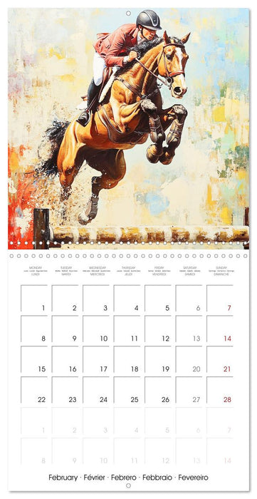Canvas of Olympic Champions (CALVENDO Monthly Calendar 2027)