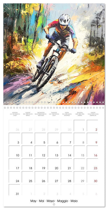 Canvas of Olympic Champions (CALVENDO Monthly Calendar 2027)