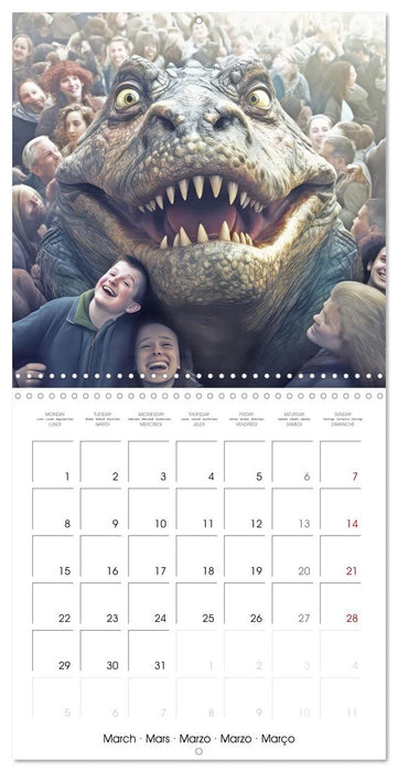 Lovely giants (CALVENDO Monthly Calendar 2027)
