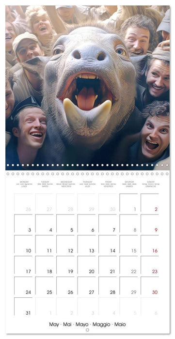 Lovely giants (CALVENDO Monthly Calendar 2027)