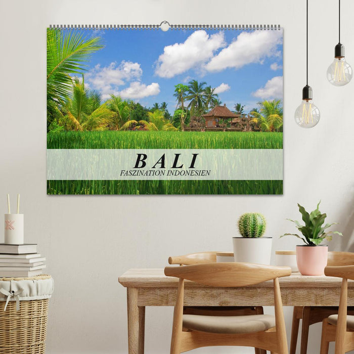 Bali - Faszination Indonesien (CALVENDO Wandkalender 2027)